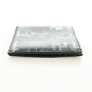 FENDI Zucca Canvas Bifold Wallet Leather Green Black Auth BA13848A-3