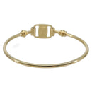 Salvatore Ferragamo Vala Bracelet metal Gold Auth BA13850V-3
