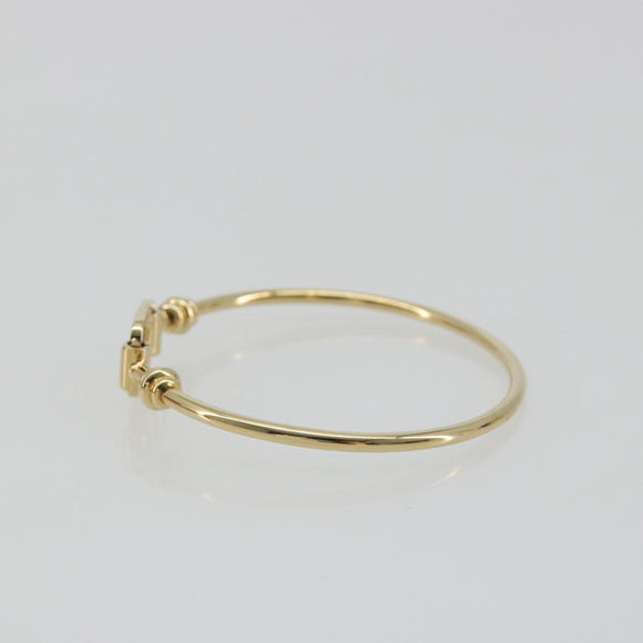 Salvatore Ferragamo Vala Bracelet metal Gold Auth BA13850V