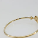 Salvatore Ferragamo Vala Bracelet metal Gold Auth BA13850V-8