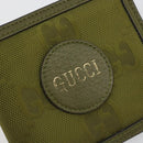 GUCCI GG Canvas Off The Grid Wallet Khaki 625574 Auth BA13855-17