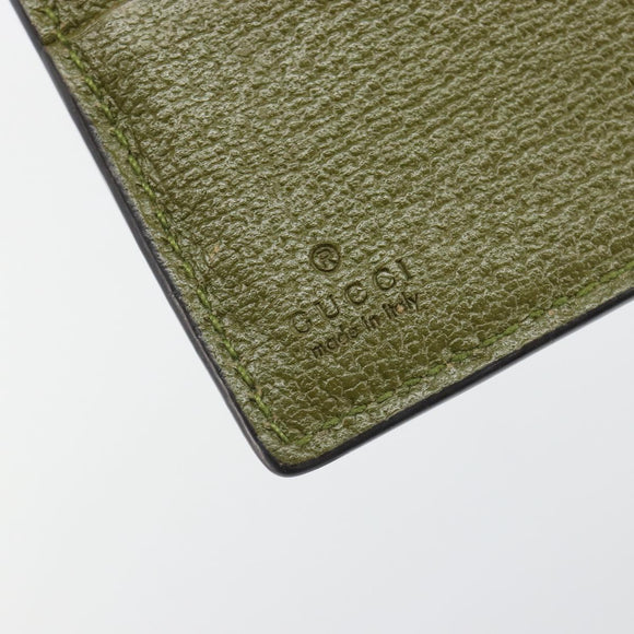 GUCCI GG Canvas Off The Grid Wallet Khaki 625574 Auth BA13855