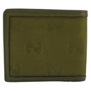 GUCCI GG Canvas Off The Grid Wallet Khaki 625574 Auth BA13855-2