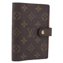 LOUIS VUITTON Monogram Agenda PM Day Planner Cover R20005 LV Auth BA13856-1