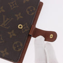LOUIS VUITTON Monogram Agenda PM Day Planner Cover R20005 LV Auth BA13856-18