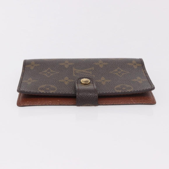 LOUIS VUITTON Monogram Agenda PM Day Planner Cover R20005 LV Auth BA13856