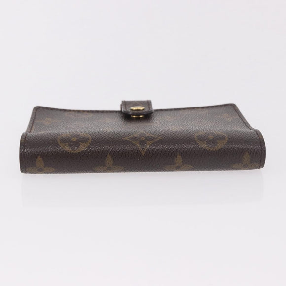 LOUIS VUITTON Monogram Agenda PM Day Planner Cover R20005 LV Auth BA13856