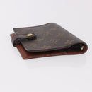 LOUIS VUITTON Monogram Agenda PM Day Planner Cover R20005 LV Auth BA13856-5