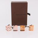 LOUIS VUITTON Hair Cube Unclean Hair Tie plastic 2 Set Orange LV Auth BA13858-12