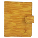 LOUIS VUITTON Epi Agenda Mini Planner Cover Tassili Yellow R20059 Auth BA13859V-13