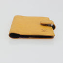 LOUIS VUITTON Epi Agenda Mini Planner Cover Tassili Yellow R20059 Auth BA13859V-6