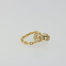 LOUIS VUITTON Bergvale Inclusion Fawn Ring metal Gold M65539 LV Auth BA13861V-5