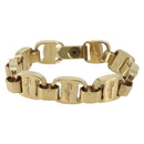 Salvatore Ferragamo Vala Bracelet metal Gold Auth BA13863A-2