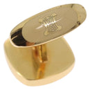 CELINE Nek Tie Pin Cuffs metal Gold Tone Auth BA13864V-12