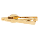 CELINE Nek Tie Pin Cuffs metal Gold Tone Auth BA13864V-14