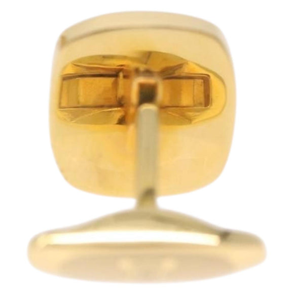 CELINE Nek Tie Pin Cuffs metal Gold Tone Auth BA13864V