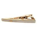 CELINE Nek Tie Pin Cuffs metal 4 Set Gold Tone Auth BA13869-2