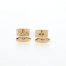 CELINE Nek Tie Pin Cuffs metal 4 Set Gold Tone Auth BA13869-7