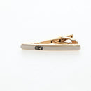 CELINE Nek Tie Pin Cuffs metal 12 Set Gold Tone Auth BA13870-13