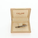 CELINE Nek Tie Pin Cuffs metal 12 Set Gold Tone Auth BA13870-15