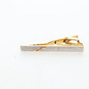 CELINE Nek Tie Pin Cuffs metal 12 Set Gold Tone Auth BA13870-18
