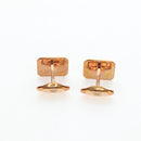CELINE Nek Tie Pin Cuffs metal 12 Set Gold Tone Auth BA13870-5