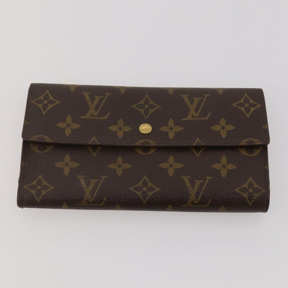 LOUIS VUITTON Monogram Wallet 5 Set LV Auth BA13873