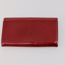 LOUIS VUITTON Monogram Vernis Epi Wallet 5 Set Red Beige Brown LV Auth BA13875-21