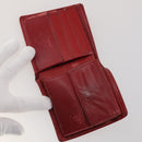LOUIS VUITTON Monogram Vernis Epi Wallet 5 Set Red Beige Brown LV Auth BA13875-6