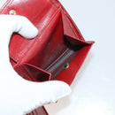LOUIS VUITTON Monogram Vernis Epi Wallet 5 Set Red Beige Brown LV Auth BA13875-7