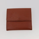 LOUIS VUITTON Monogram Vernis Epi Wallet 5 Set Red Beige Brown LV Auth BA13875-9