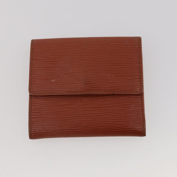LOUIS VUITTON Monogram Vernis Epi Wallet 5 Set Red Beige Brown LV Auth BA13875
