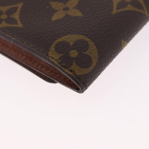 LOUIS VUITTON Monogram Porte En 3 Cartes Credit Wallet M61818 LV Auth BA13876V
