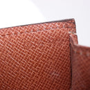 LOUIS VUITTON Monogram Porte En 3 Cartes Credit Wallet M61818 LV Auth BA13876V-12