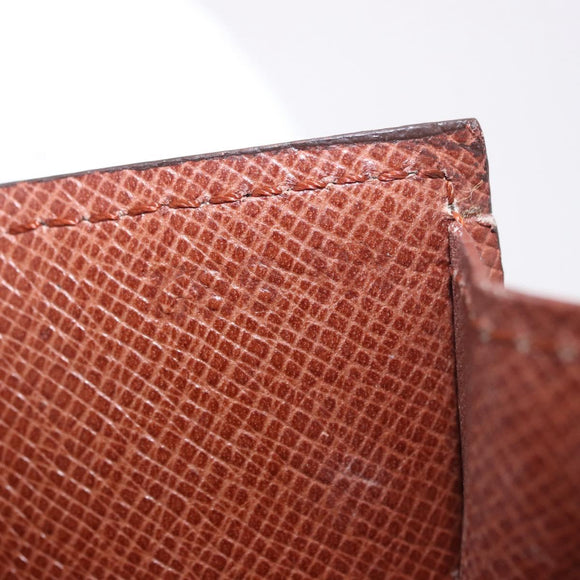 LOUIS VUITTON Monogram Porte En 3 Cartes Credit Wallet M61818 LV Auth BA13876V