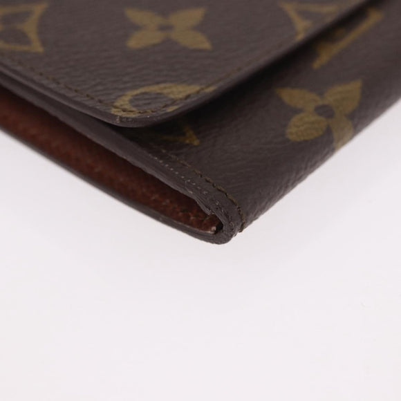 LOUIS VUITTON Monogram Porte En 3 Cartes Credit Wallet M61818 LV Auth BA13876V