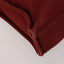 HERMES Fourre Tout Hand Bag Cotton 2 Set Red Auth BA13880-8