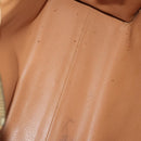 CELINE Macadam Canvas Shoulder Bag PVC Leather 5 Set Brown Auth BA13881-26