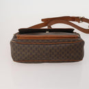 CELINE Macadam Canvas Shoulder Bag PVC Leather 5 Set Brown Auth BA13881-5