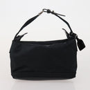 GUCCI GG Supreme Shoulder Bag PVC Nylon 4 Set Black Beige Auth BA13882-15
