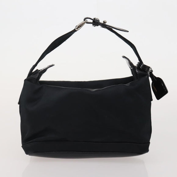 GUCCI GG Supreme Shoulder Bag PVC Nylon 4 Set Black Beige Auth BA13882