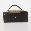 GUCCI GG Supreme Shoulder Bag PVC Nylon 4 Set Black Beige Auth BA13882-27