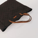 GUCCI GG Supreme Shoulder Bag PVC Nylon 4 Set Black Beige Auth BA13882-5