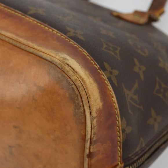 LOUIS VUITTON Monogram Alma Hand Bag M51130 LV Auth BA13886