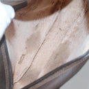 GUCCI GG Supreme Web Sherry Line Bag PVC Beige Gold 156 01 034 Auth BA1389-11