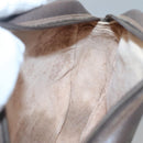 GUCCI GG Supreme Web Sherry Line Bag PVC Beige Gold 156 01 034 Auth BA1389-20