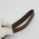 GUCCI GG Supreme Web Sherry Line Bag PVC Beige Gold 156 01 034 Auth BA1389-8