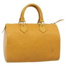 LOUIS VUITTON Epi Speedy 25 Hand Bag Tassili Yellow M43019 LV Auth BA13890A-1