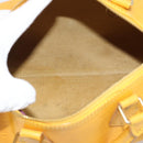 LOUIS VUITTON Epi Speedy 25 Hand Bag Tassili Yellow M43019 LV Auth BA13890A-11