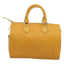 LOUIS VUITTON Epi Speedy 25 Hand Bag Tassili Yellow M43019 LV Auth BA13890A-2